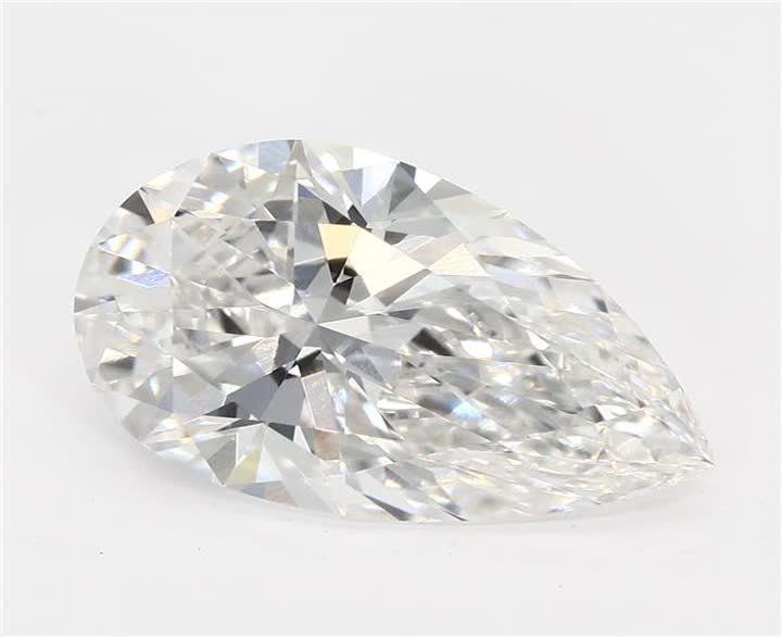 2.08 CT Pear Lab-Grown Diamond Surrey Vancouver Canada Langley Burnaby Richmond