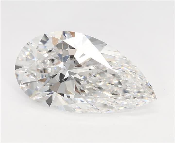 2.09 CT Pear Lab-Grown Diamond Surrey Vancouver Canada Langley Burnaby Richmond