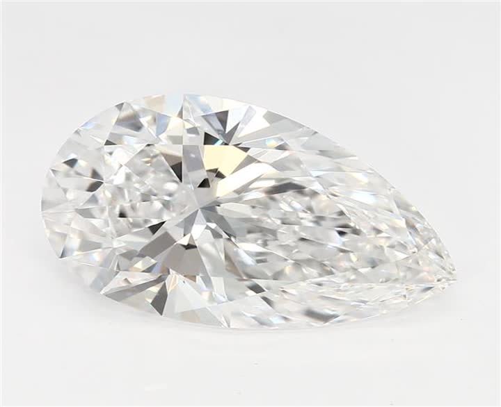 1.58 CT Pear Lab-Grown Diamond Surrey Vancouver Canada Langley Burnaby Richmond