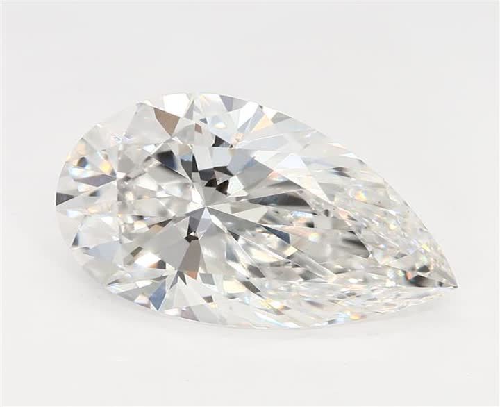 2.08 CT Pear Lab-Grown Diamond Surrey Vancouver Canada Langley Burnaby Richmond