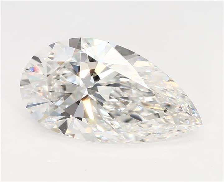 2.08 CT Pear Lab-Grown Diamond Surrey Vancouver Canada Langley Burnaby Richmond