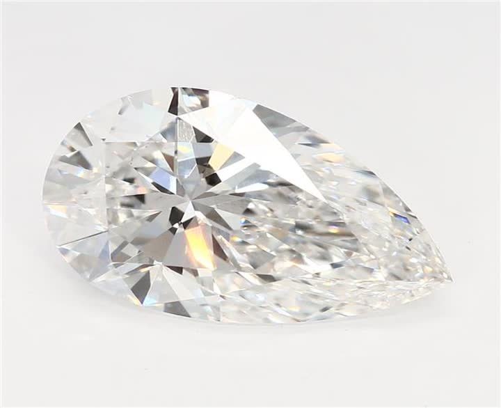 2.09 CT Pear Lab-Grown Diamond Surrey Vancouver Canada Langley Burnaby Richmond