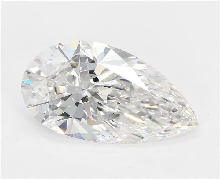 2.59 CT Pear Lab-Grown Diamond Surrey Vancouver Canada Langley Burnaby Richmond