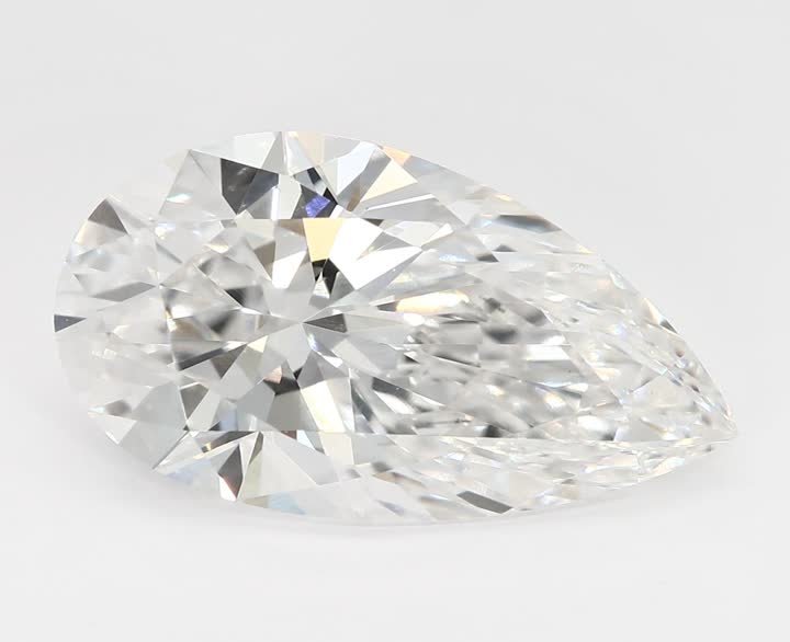 3.08 CT Pear Lab-Grown Diamond Surrey Vancouver Canada Langley Burnaby Richmond