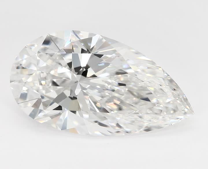 3.09 CT Pear Lab-Grown Diamond Surrey Vancouver Canada Langley Burnaby Richmond