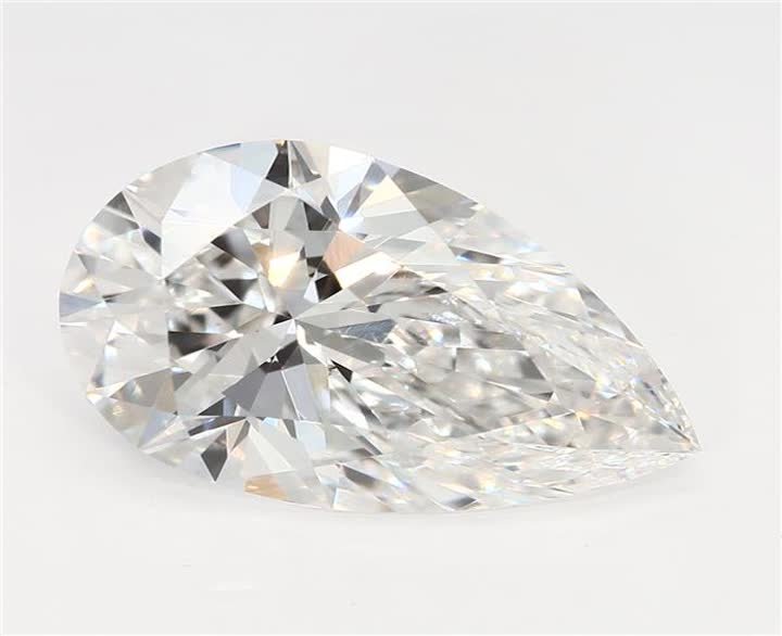 2.08 CT Pear Lab-Grown Diamond Surrey Vancouver Canada Langley Burnaby Richmond