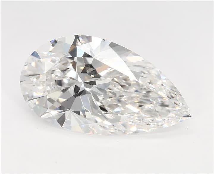 2.59 CT Pear Lab-Grown Diamond Surrey Vancouver Canada Langley Burnaby Richmond