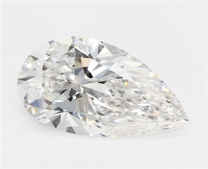 2.08 CT Pear Lab-Grown Diamond Surrey Vancouver Canada Langley Burnaby Richmond