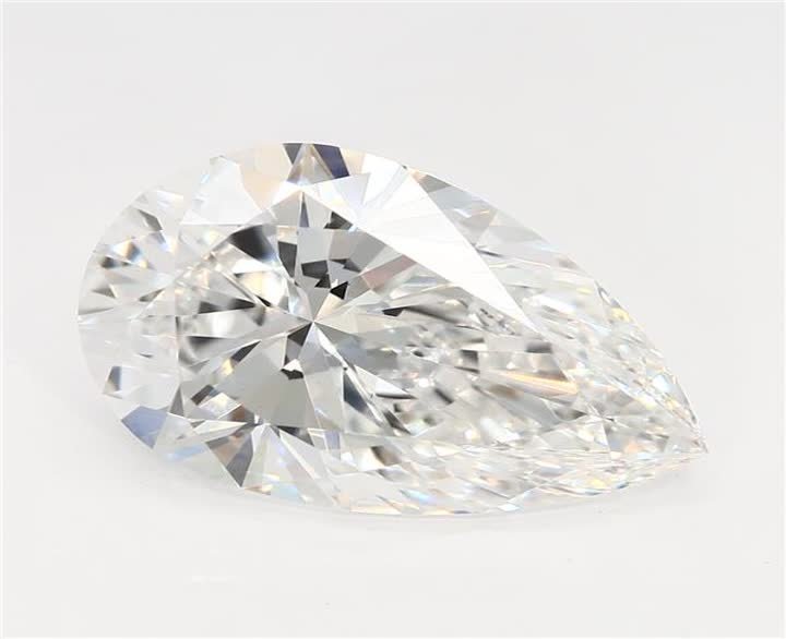 2.08 CT Pear Lab-Grown Diamond Surrey Vancouver Canada Langley Burnaby Richmond