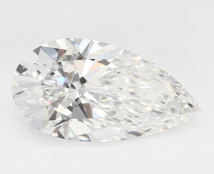 3.09 CT Pear Lab-Grown Diamond Surrey Vancouver Canada Langley Burnaby Richmond