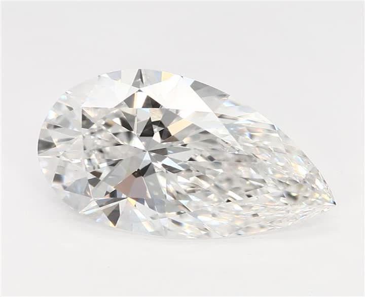 2.09 CT Pear Lab-Grown Diamond Surrey Vancouver Canada Langley Burnaby Richmond