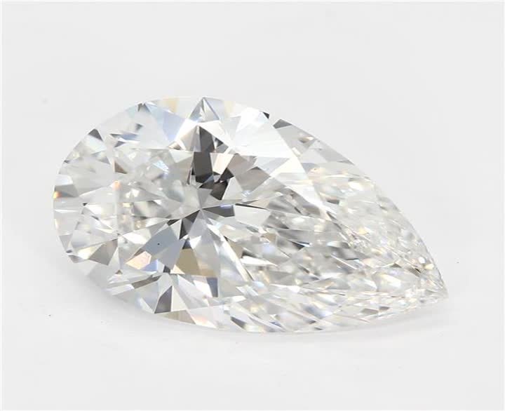 3.05 CT Pear Lab-Grown Diamond Surrey Vancouver Canada Langley Burnaby Richmond