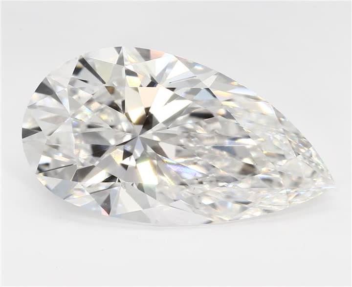 3.08 CT Pear Lab-Grown Diamond Surrey Vancouver Canada Langley Burnaby Richmond