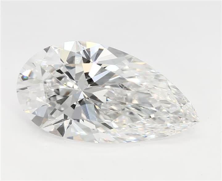 2.05 CT Pear Lab-Grown Diamond Surrey Vancouver Canada Langley Burnaby Richmond