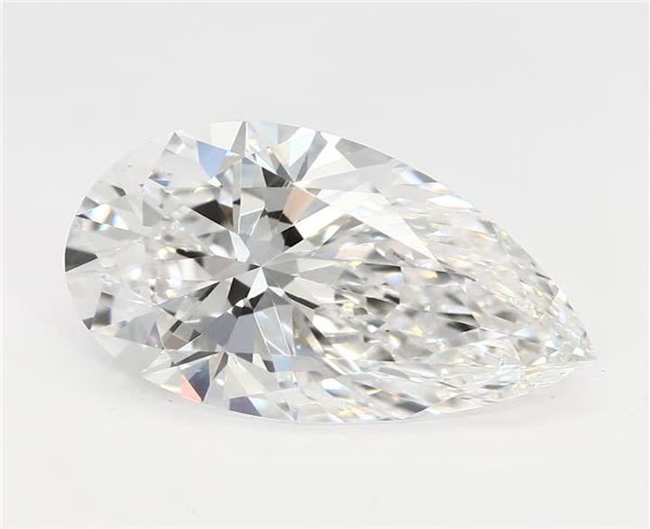 2.06 CT Pear Lab-Grown Diamond Surrey Vancouver Canada Langley Burnaby Richmond