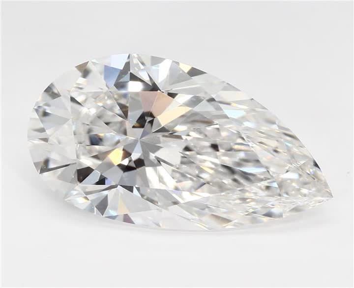 3.07 CT Pear Lab-Grown Diamond Surrey Vancouver Canada Langley Burnaby Richmond