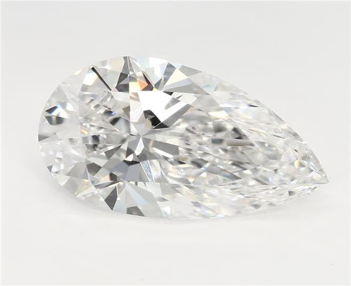 2.05 CT Pear Lab-Grown Diamond Surrey Vancouver Canada Langley Burnaby Richmond