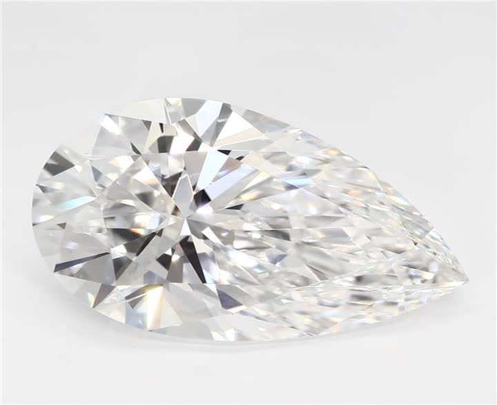 3.07 CT Pear Lab-Grown Diamond Surrey Vancouver Canada Langley Burnaby Richmond