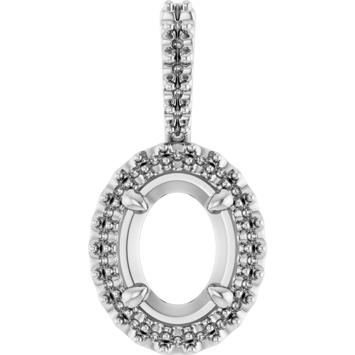 Halo-Style Pendant