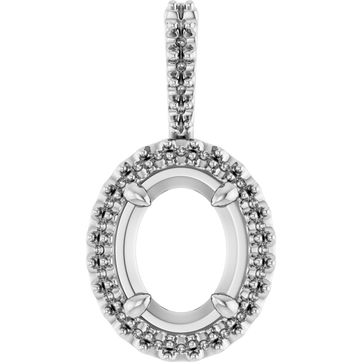 Halo-Style Pendant