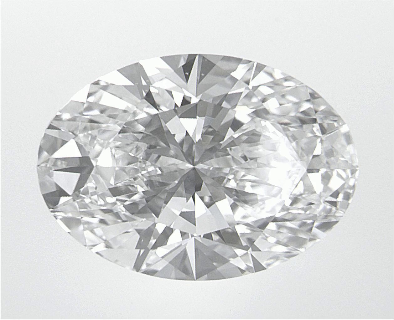 3.77 CT Oval Lab-Grown Diamond Surrey Vancouver Canada Langley Burnaby Richmond