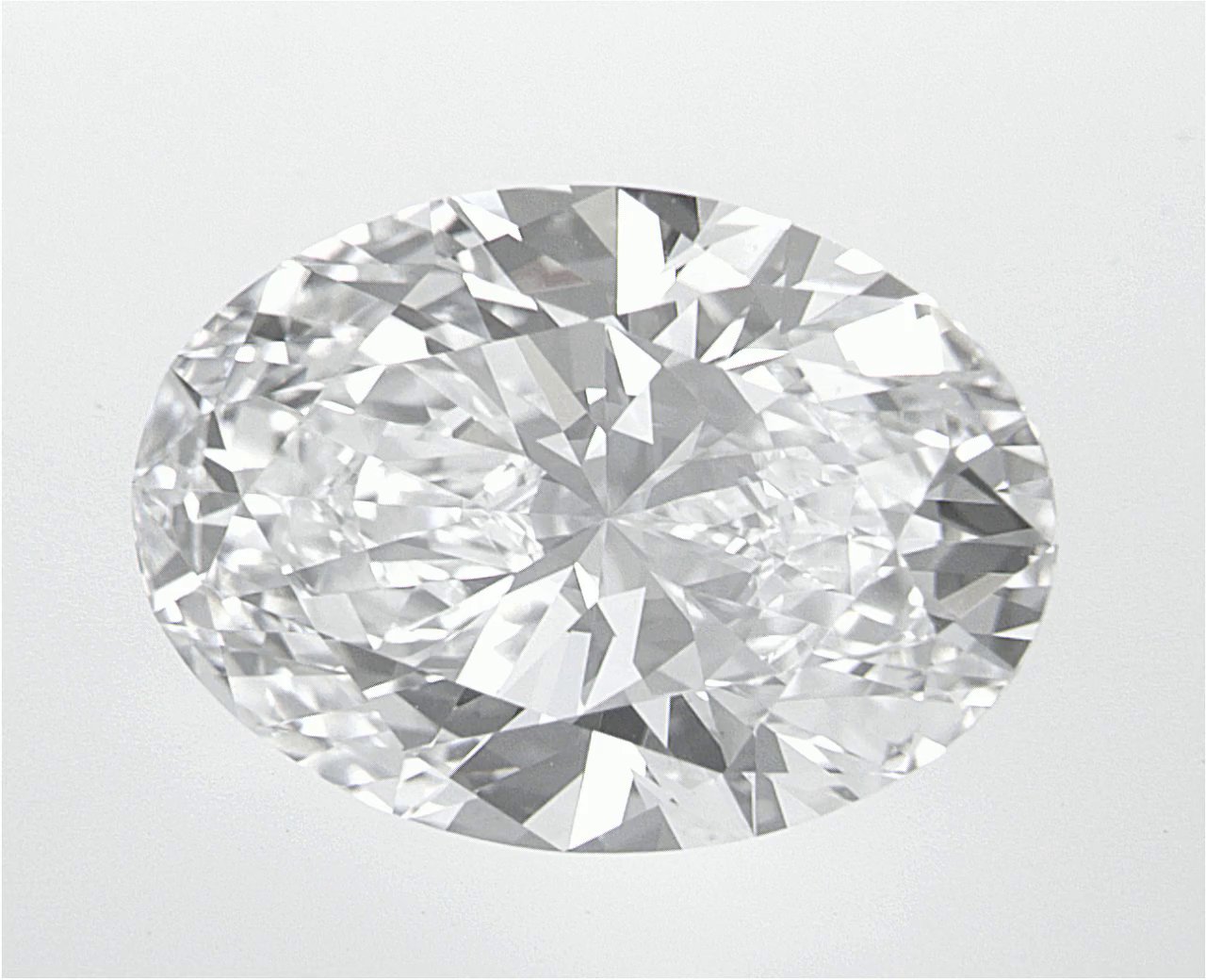 3.78 CT Oval Lab-Grown Diamond Surrey Vancouver Canada Langley Burnaby Richmond