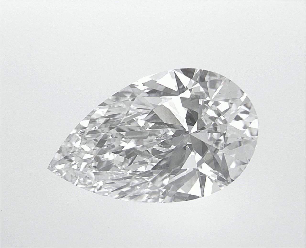 2.81 CT Pear Lab-Grown Diamond Surrey Vancouver Canada Langley Burnaby Richmond