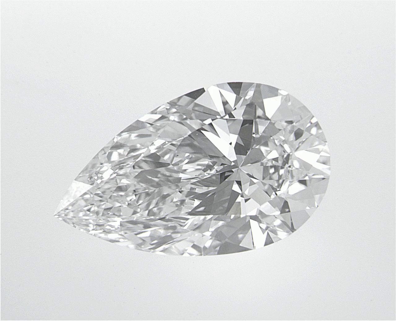 2.87 CT Pear Lab-Grown Diamond Surrey Vancouver Canada Langley Burnaby Richmond