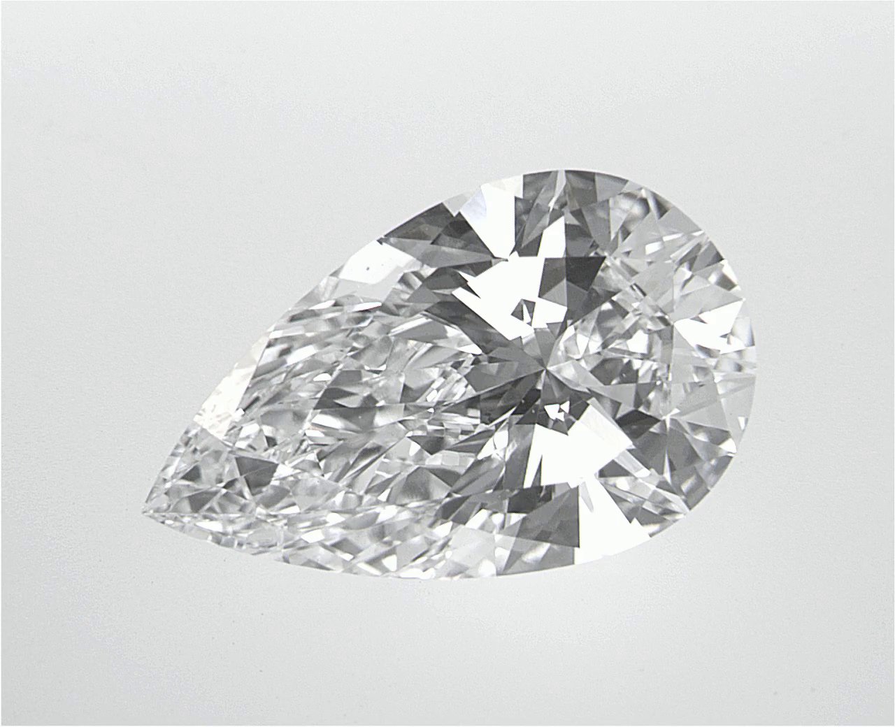3.06 CT Pear Lab-Grown Diamond Surrey Vancouver Canada Langley Burnaby Richmond