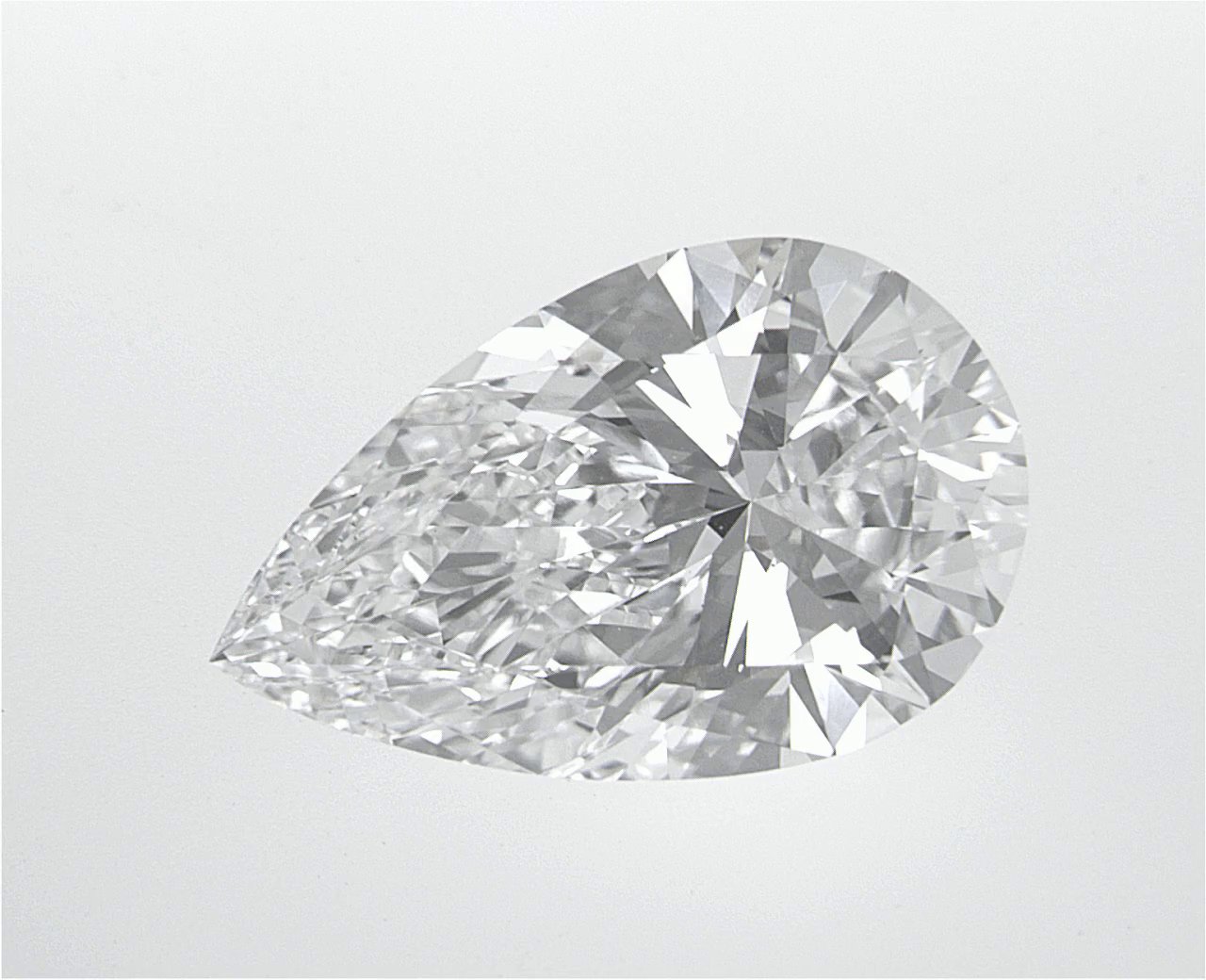 3.09 CT Pear Lab-Grown Diamond Surrey Vancouver Canada Langley Burnaby Richmond