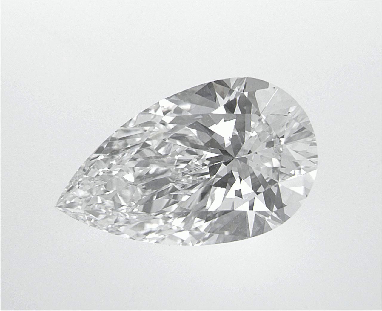 3.04 CT Pear Lab-Grown Diamond Surrey Vancouver Canada Langley Burnaby Richmond