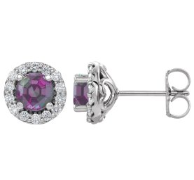 Hallo-Style Mounting Earrings