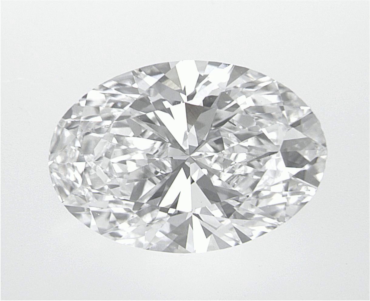 2.65 CT Oval Lab-Grown Diamond Surrey Vancouver Canada Langley Burnaby Richmond