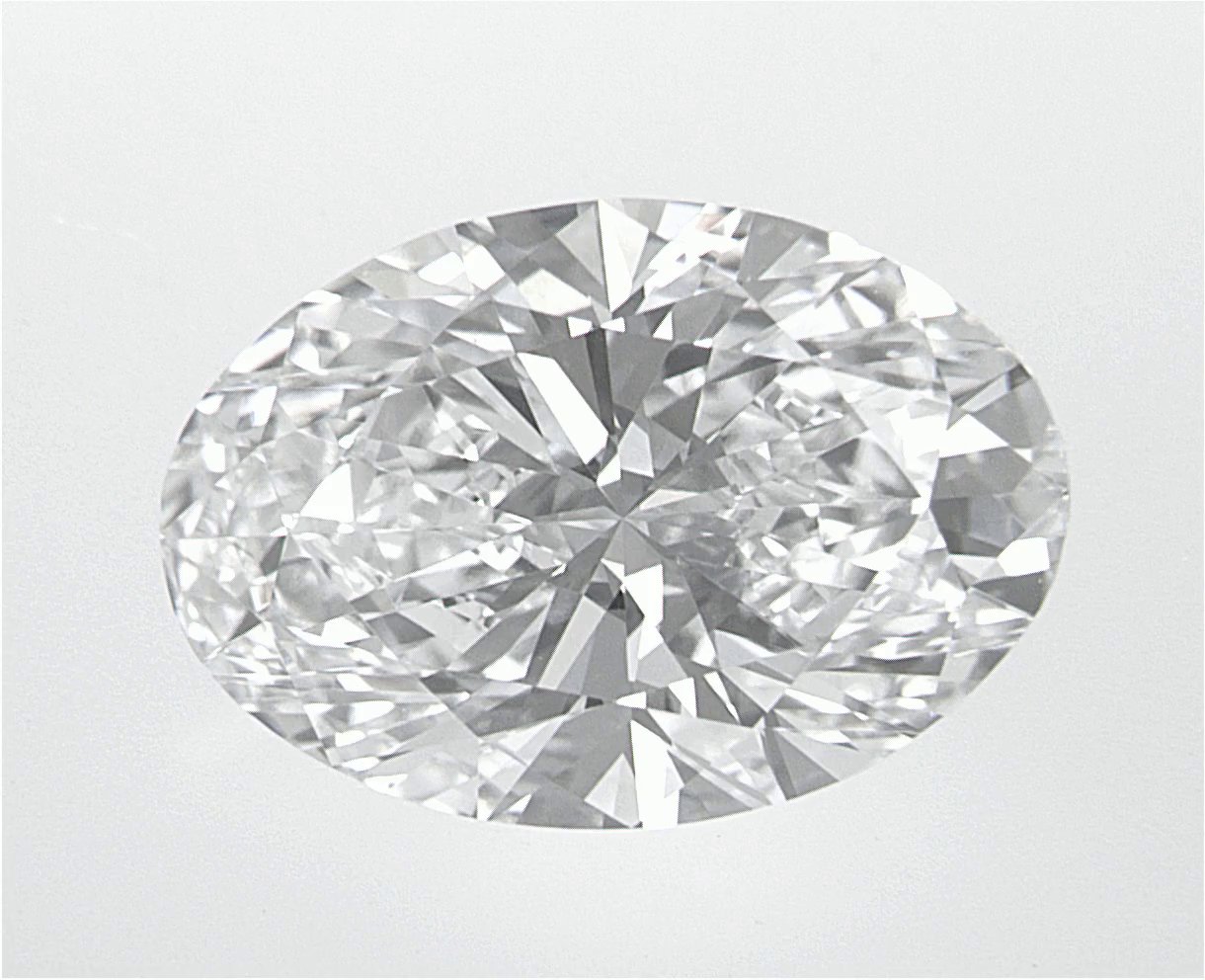 2.84 CT Oval Lab-Grown Diamond Surrey Vancouver Canada Langley Burnaby Richmond