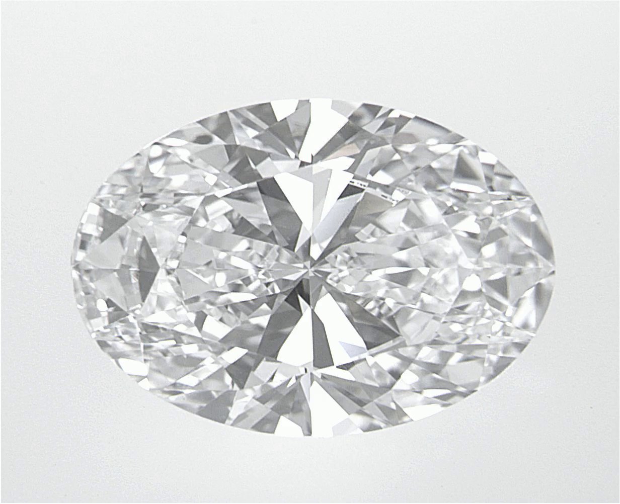 3.01 CT Oval Lab-Grown Diamond Surrey Vancouver Canada Langley Burnaby Richmond