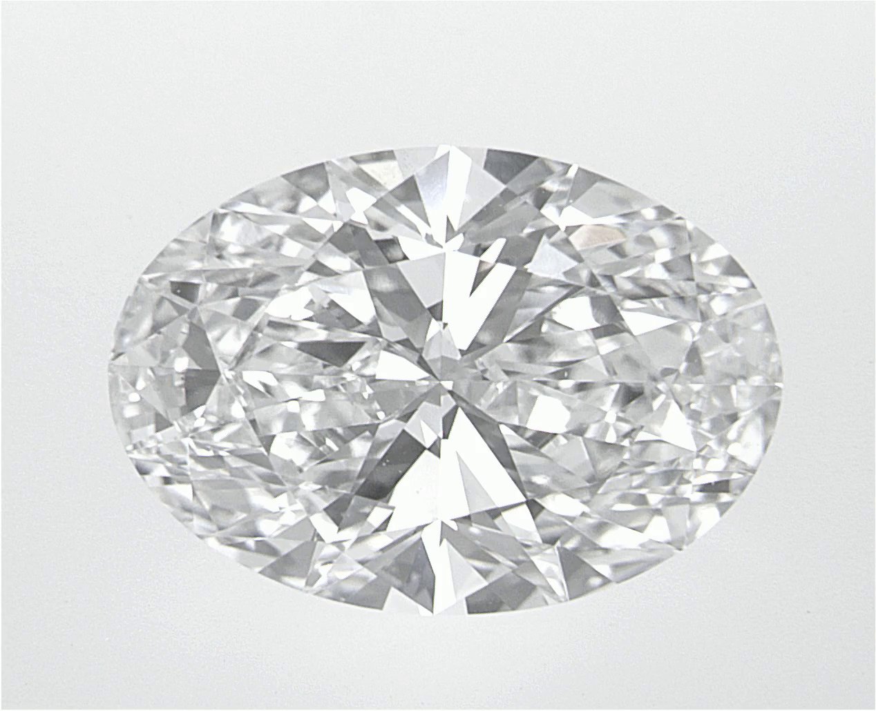 3.07 CT Oval Lab-Grown Diamond Surrey Vancouver Canada Langley Burnaby Richmond