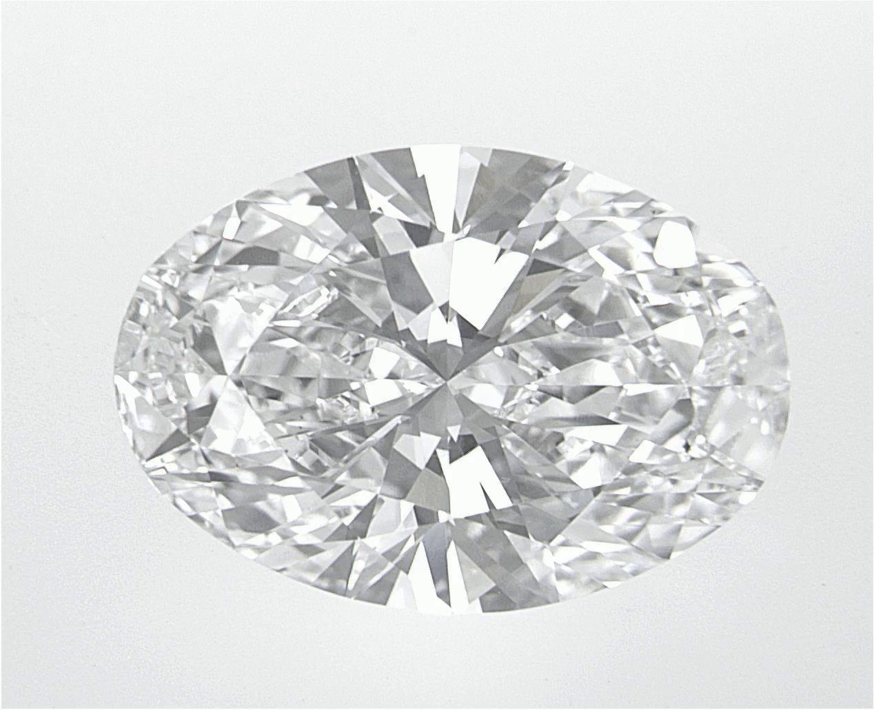 3.1 CT Oval Lab-Grown Diamond Surrey Vancouver Canada Langley Burnaby Richmond