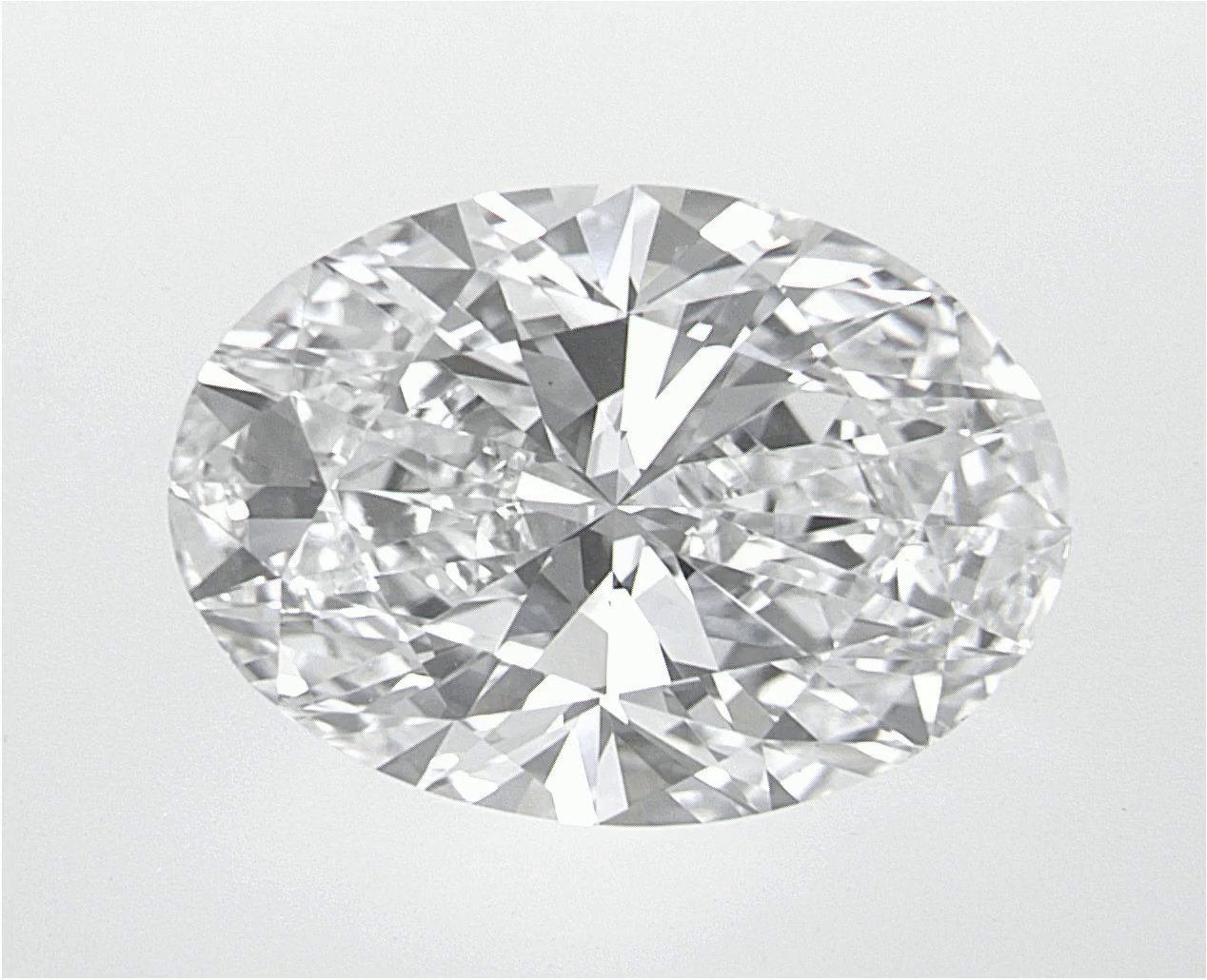 3.09 CT Oval Lab-Grown Diamond Surrey Vancouver Canada Langley Burnaby Richmond