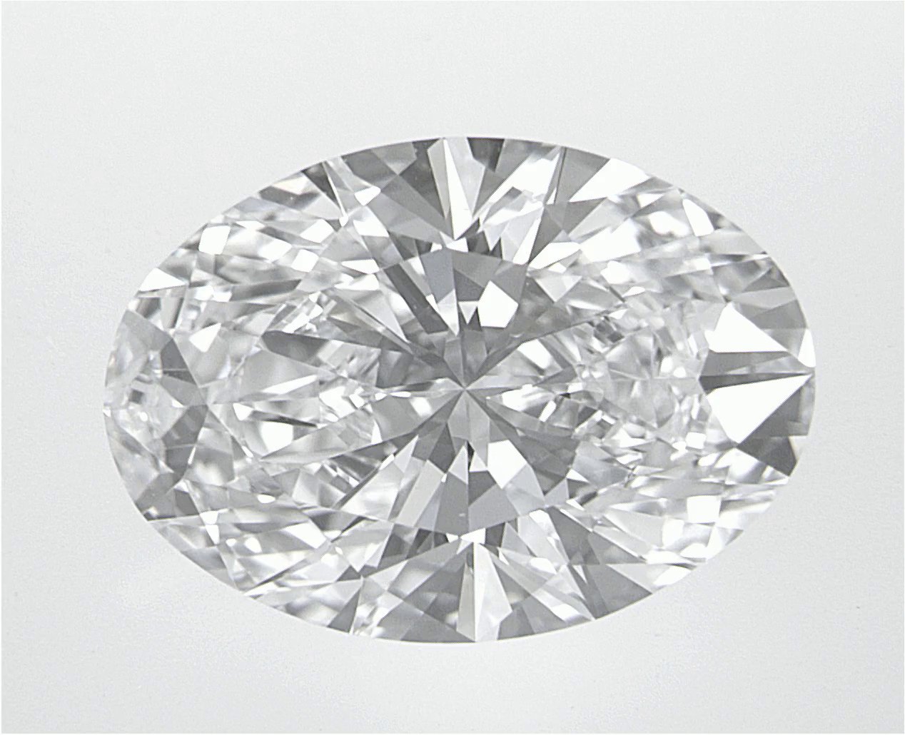 3.51 CT Oval Lab-Grown Diamond Surrey Vancouver Canada Langley Burnaby Richmond