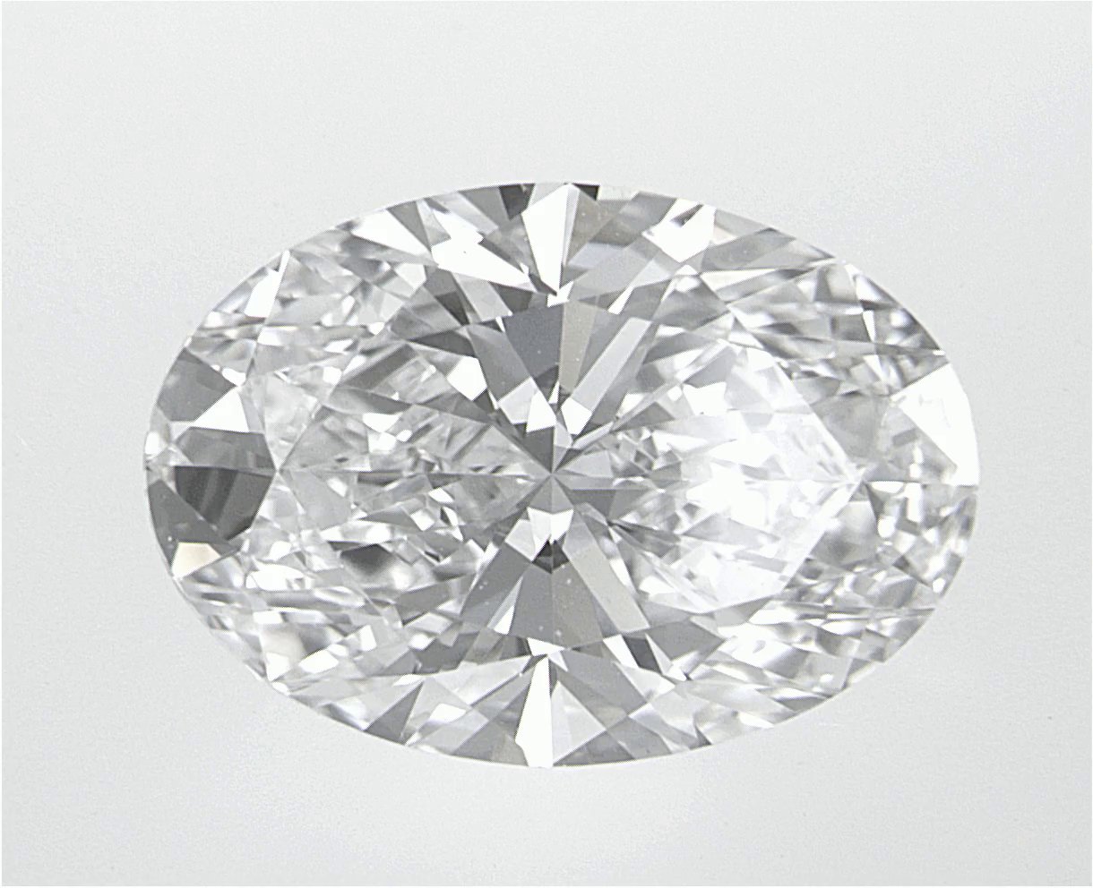 2.91 CT Oval Lab-Grown Diamond Surrey Vancouver Canada Langley Burnaby Richmond