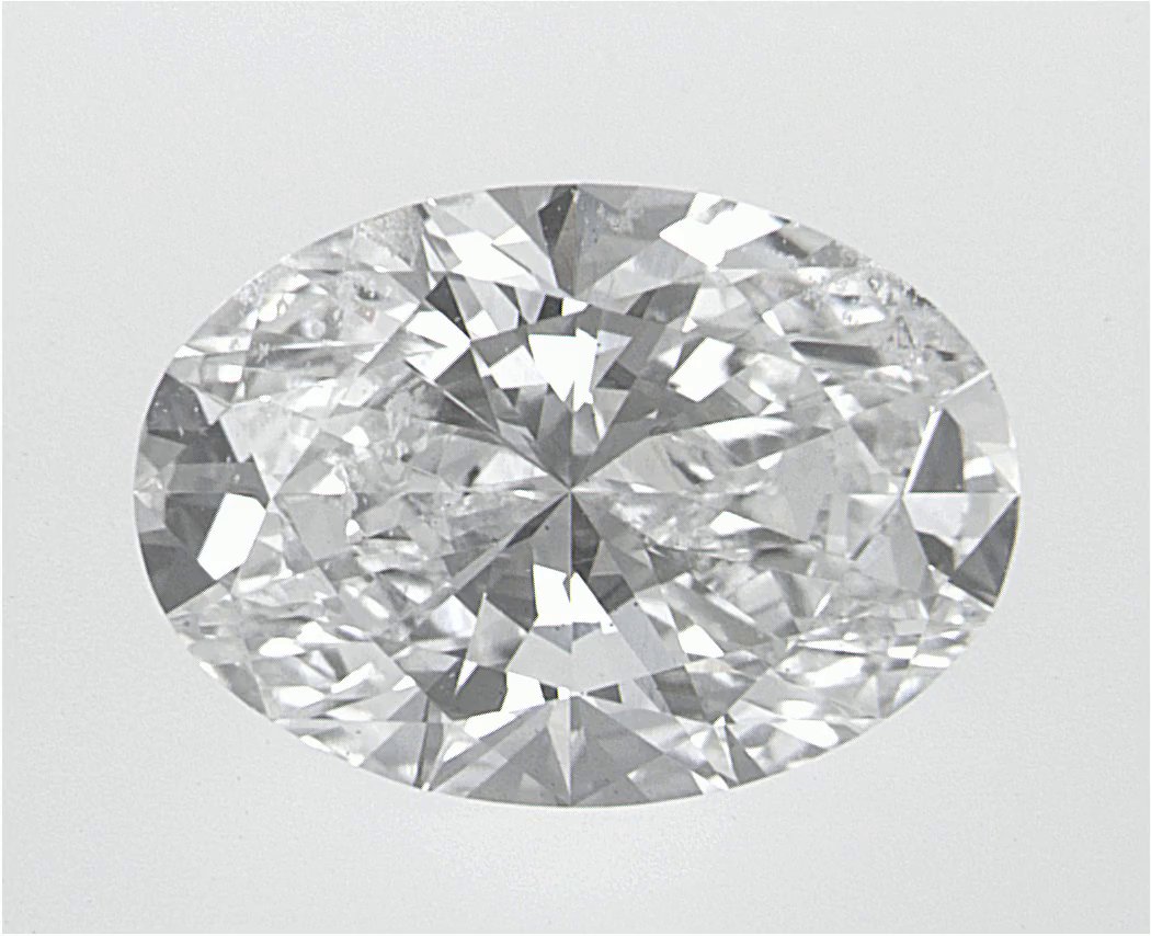 1.88 CT Oval Lab-Grown Diamond Surrey Vancouver Canada Langley Burnaby Richmond