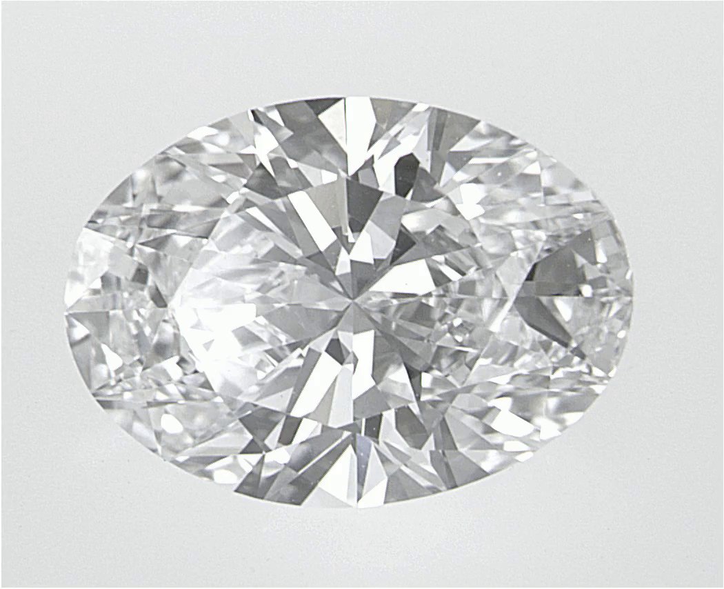 2.04 CT Oval Lab-Grown Diamond Surrey Vancouver Canada Langley Burnaby Richmond