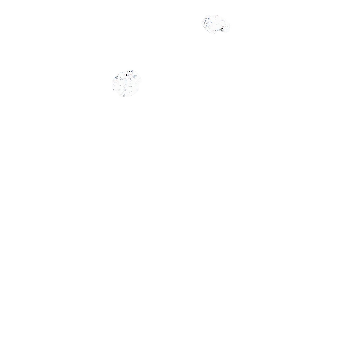 14k White Gold