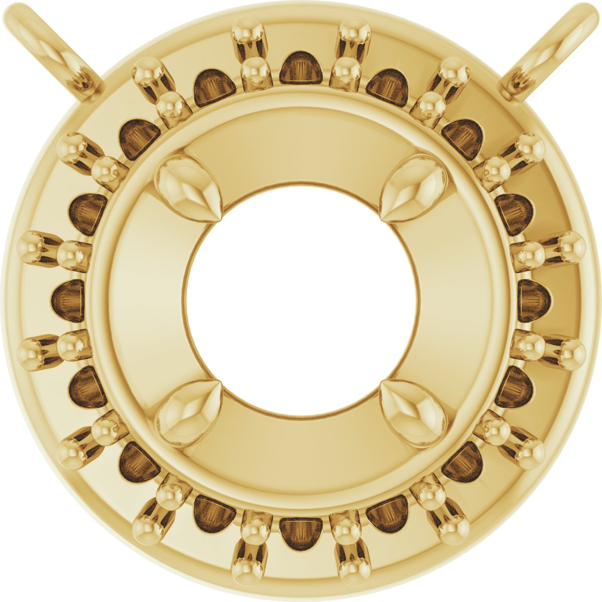 Halo-Style Necklace Center