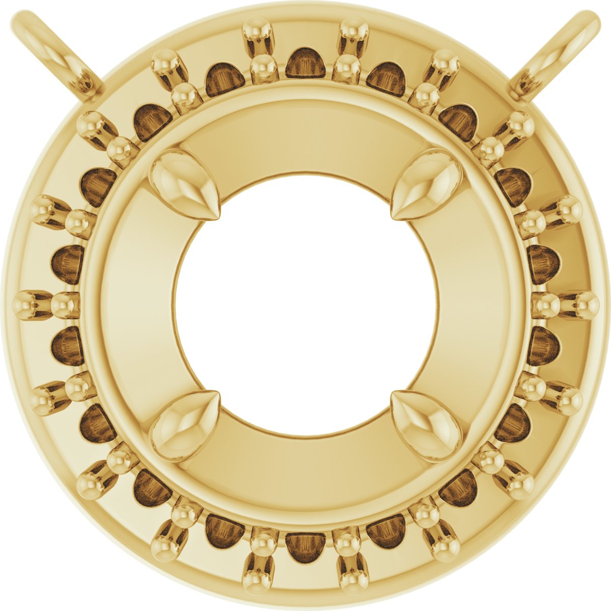 Halo-Style Necklace Center