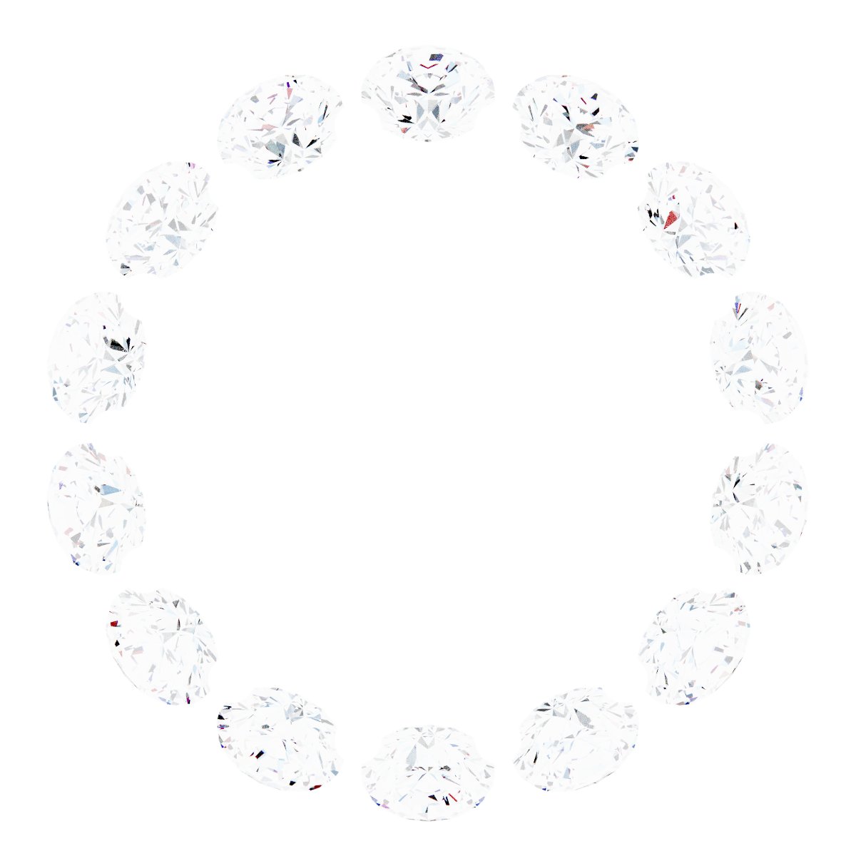 Halo-Style Necklace Center