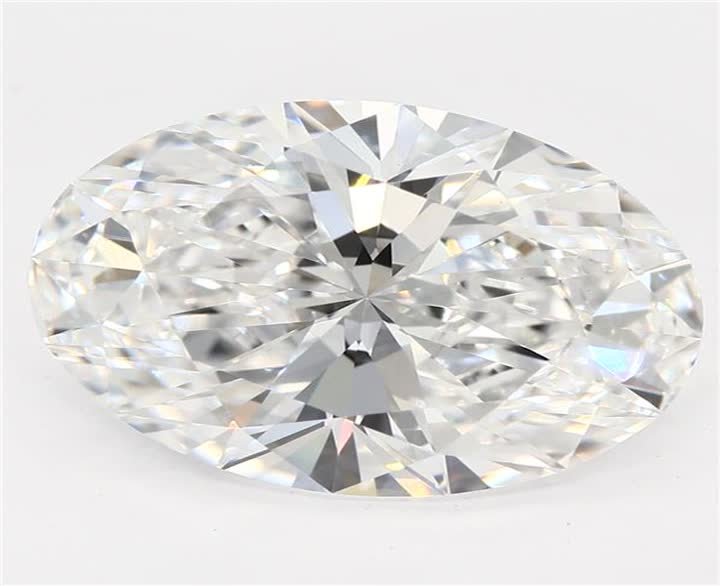 3.09 CT Oval Lab-Grown Diamond Surrey Vancouver Canada Langley Burnaby Richmond