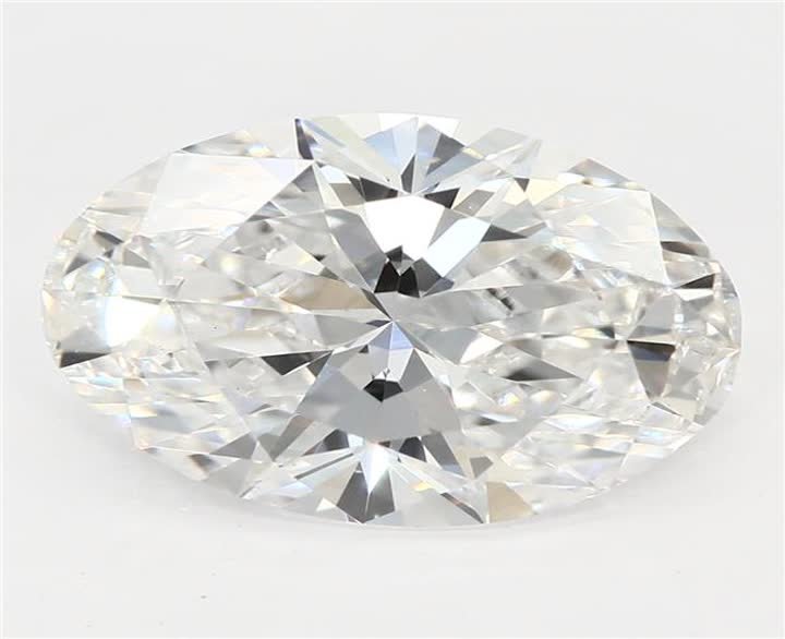 2.01 CT Oval Lab-Grown Diamond Surrey Vancouver Canada Langley Burnaby Richmond