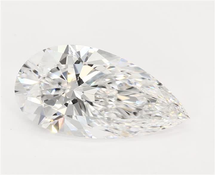 2.08 CT Pear Lab-Grown Diamond Surrey Vancouver Canada Langley Burnaby Richmond