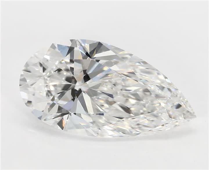 2.57 CT Pear Lab-Grown Diamond Surrey Vancouver Canada Langley Burnaby Richmond